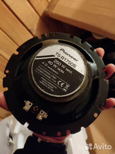 Динамики pioneer ts-r1750s