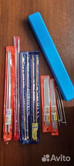 Спицы прямые и чулочные