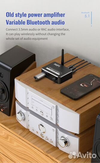 DAC Bluetooth 5,1 приемник преобразователь