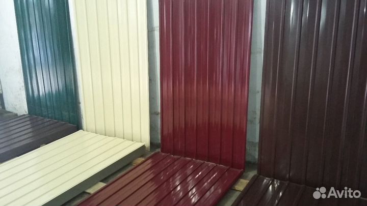 Профлист, евроштакетник, конёк, саморезы