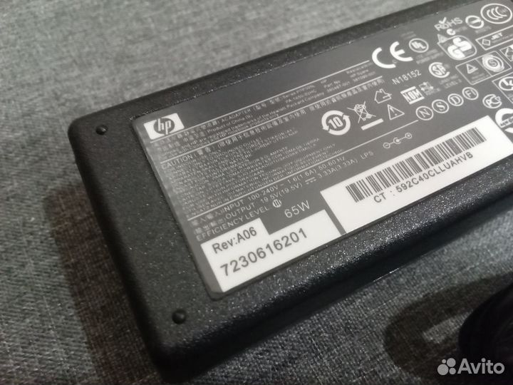 Зарядное устройство для HP Spectre 19.5V 3.33A