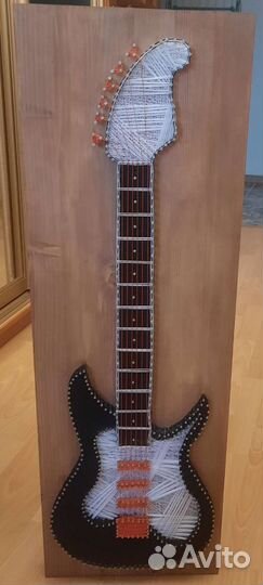 Картина на заказ в стиле String art