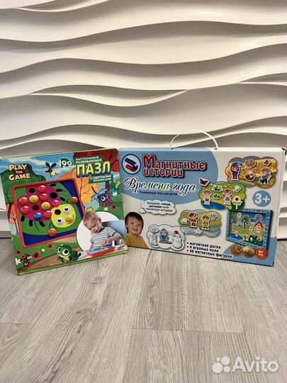 Настольные игры 2-4 года