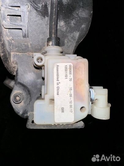 Лючок бензобака Chevrolet Aveo T300 2012