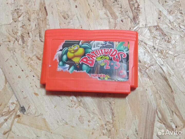 Картридж battletoads dendy 2 в 1