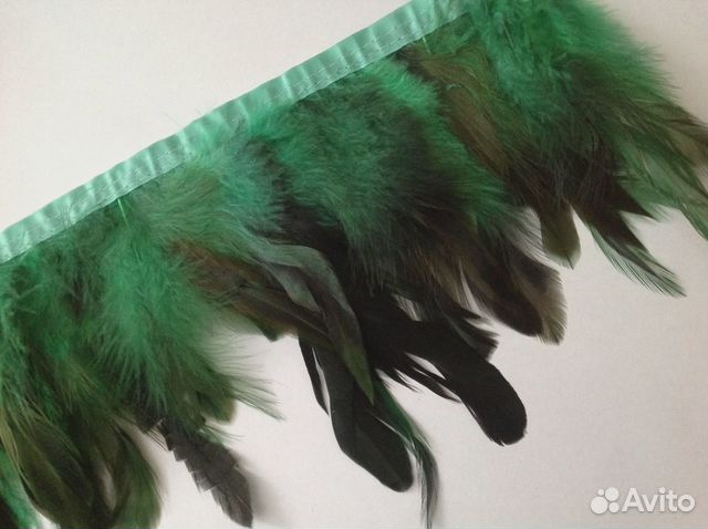 Декоративные перья петуха