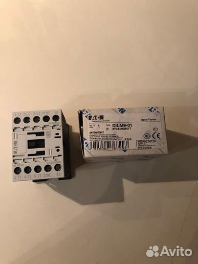 Контактор dilm9-01 Moeller