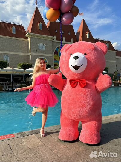 Ростовые Куклы на праздник, белый медведь, тедди