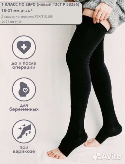 Компрессионные чулки