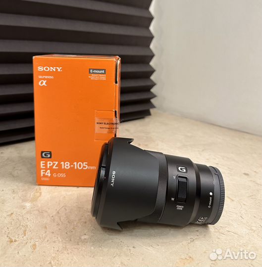 Sony E 18-105mm f/4 G OSS PZ (selp18105G)