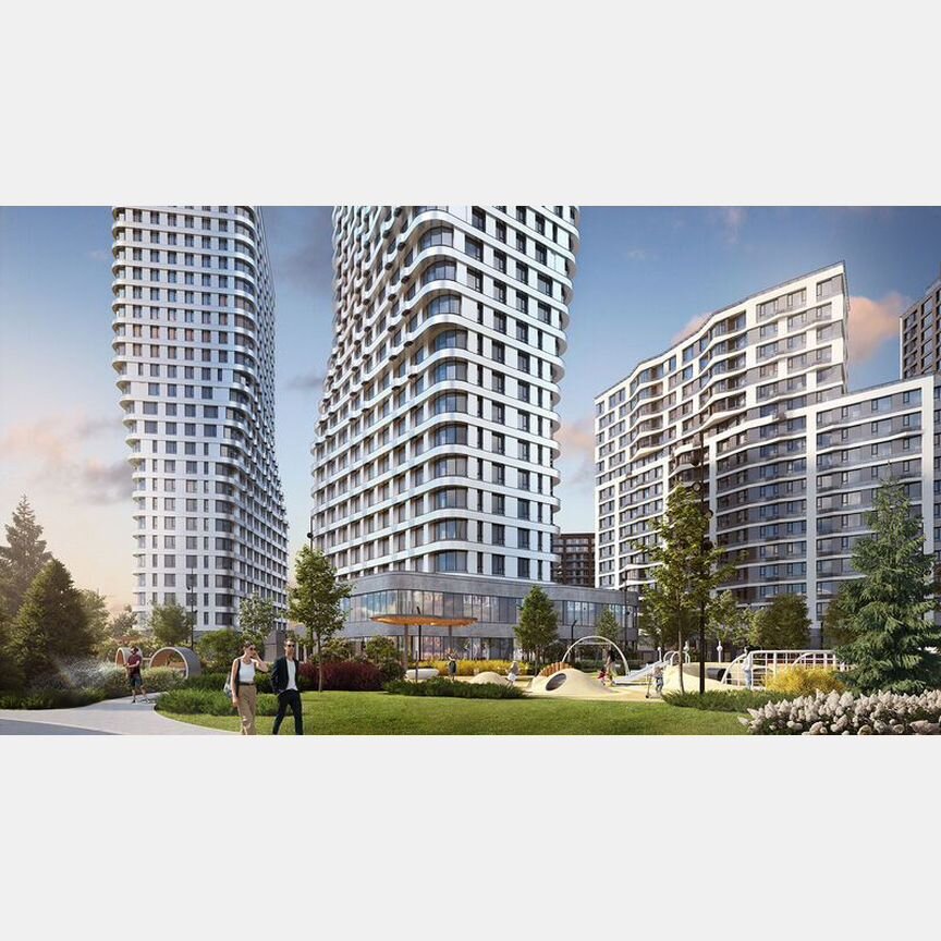 2-к. квартира, 75,2 м², 24/25 эт.