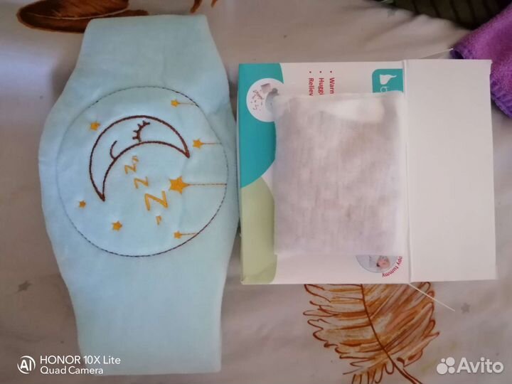 Пояс грелка от коликов для новорожденных детей