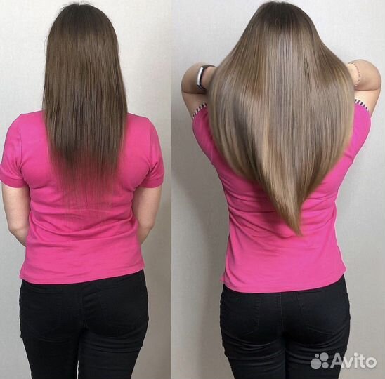 Наращивание волос. Мини сращивание