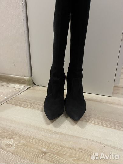 Сапоги ботфорты casadei
