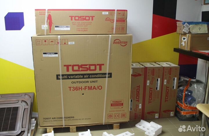 Сплит система с установкой