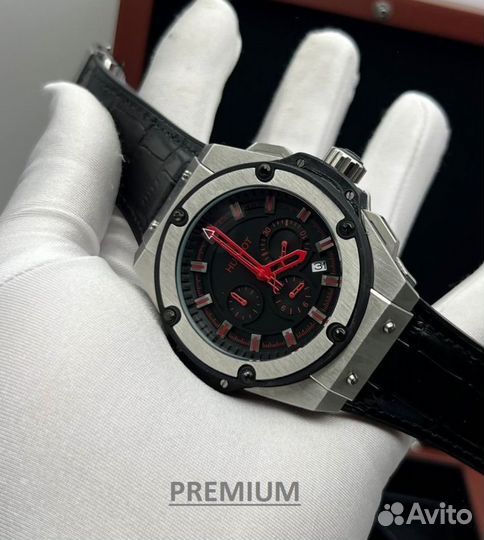 Брутальные мужские часы Hublot