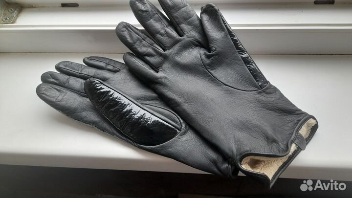 Перчатки женские кожаные 8 размер
