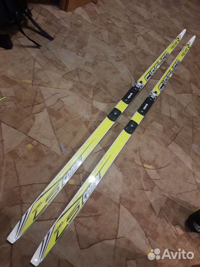 Лыжи беговые fisher с ботинками