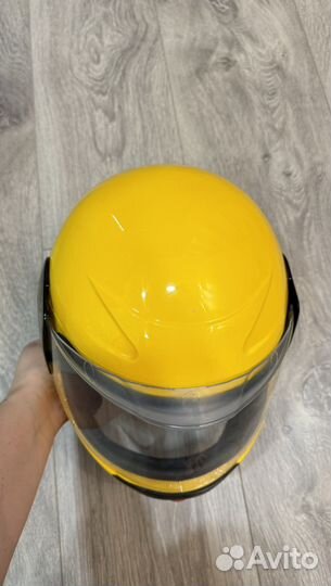 Детский мото шлем защитный