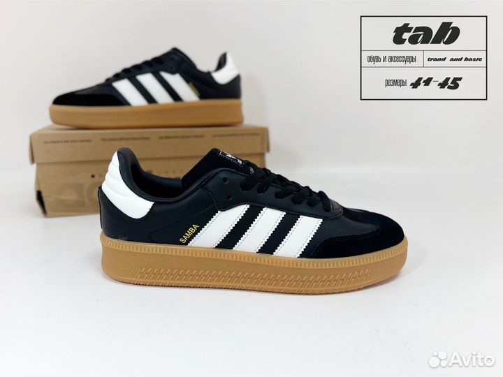 Кеды мужские Adidas Samba XLG Core Black