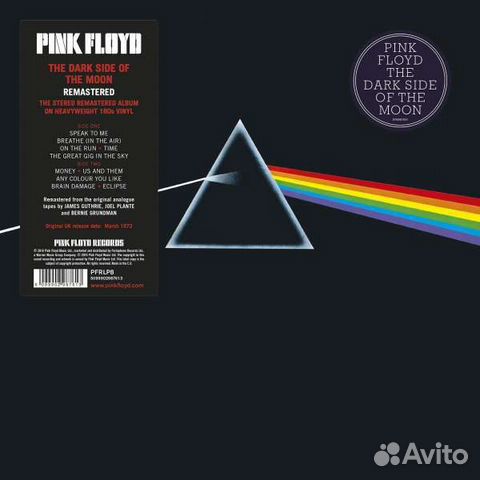 Pink Floyd - The Dark Side Of The Moon (LP, Album