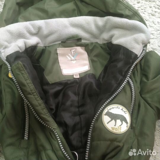 Детский комбинезон+куртка зимние