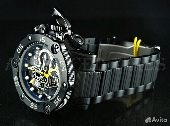 Часы Invicta DC Comic Batman Инвикта Бэтмен Черные