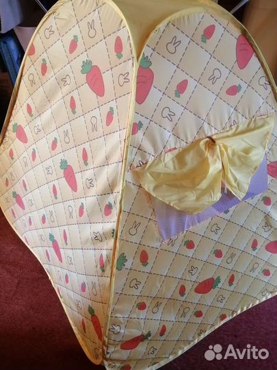 Домик палатка с шариками