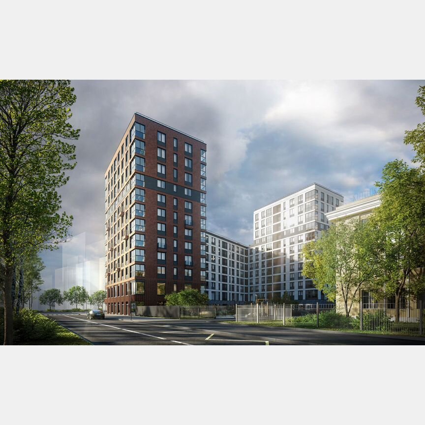 1-к. квартира, 45 м², 10/12 эт.