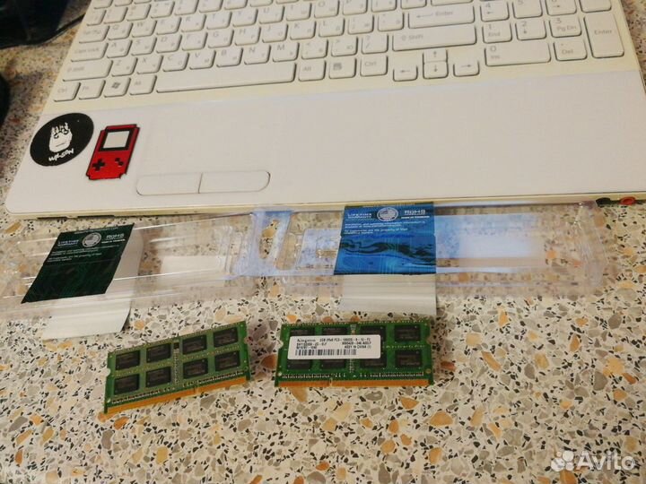 Оперативная память для ноутбука 4 GB sodimm DDR3