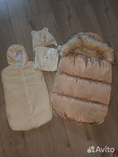 Зимний конверт на выписку