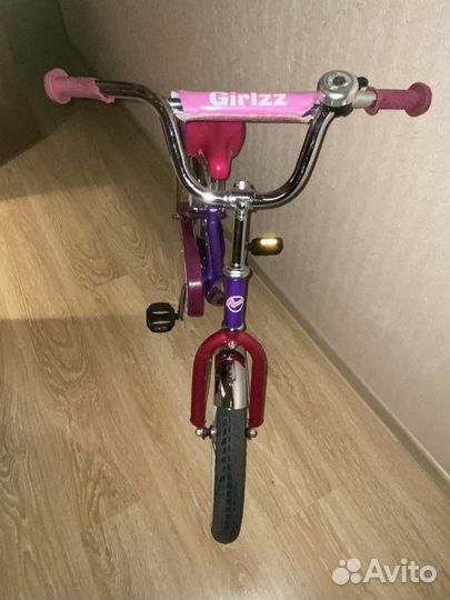 Велосипед для девочки колеса 16