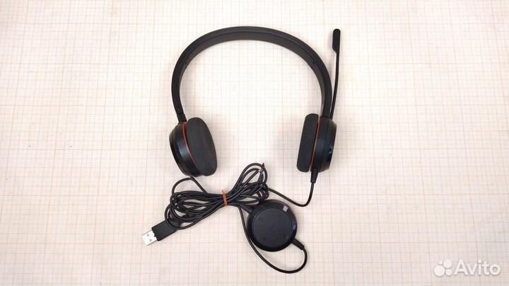 Стереогарнитура jabra evolve 20 Stereo MS