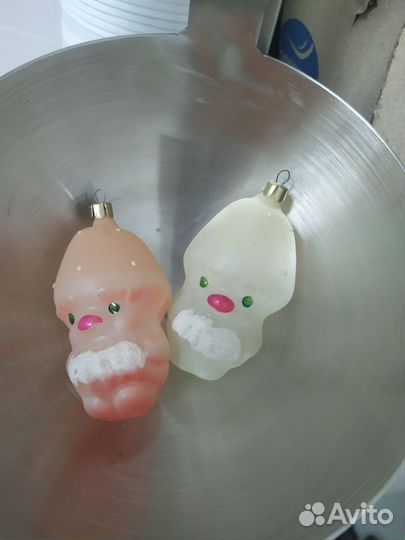 Елочные игрушки СССР