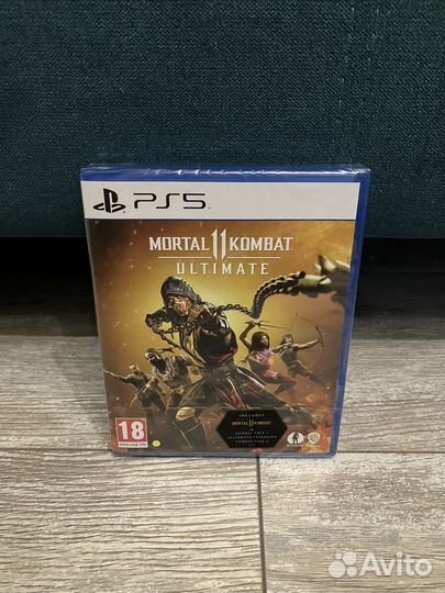 Mortal Kombat 11 Ultimate PS4 и PS5 Диск.Новый