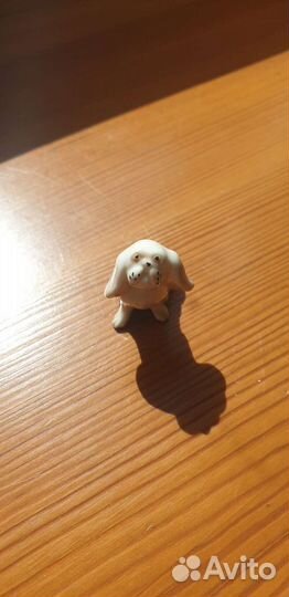 Фарфоровые статуэтки собаки лфз