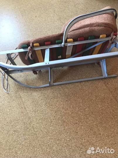 Детские зимние санки