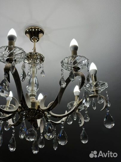 Люстра хрустальная чехия