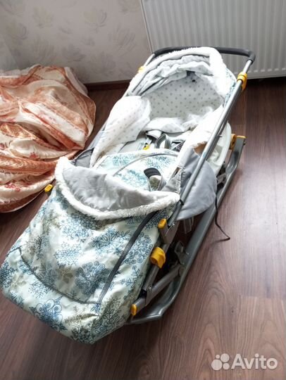 Детские санки коляска Ника 