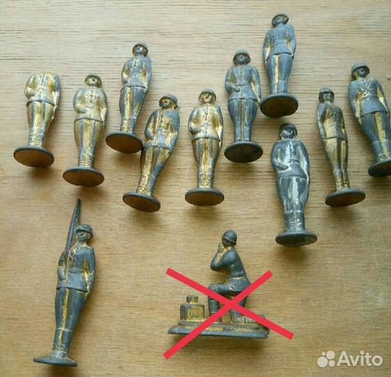 Солдатики времен СССР