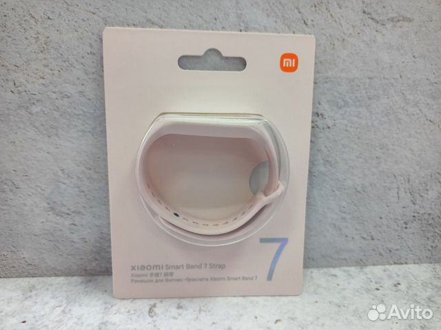 Оригинальный ремешок Xiaomi Smart Band 7 (Розовый)
