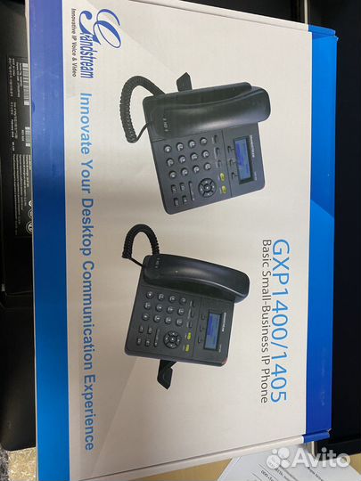 4шт бу IP-телефон Grandstream GXP1400