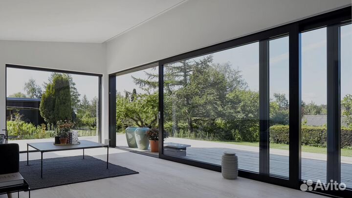 Стеклянные перегородки лофт