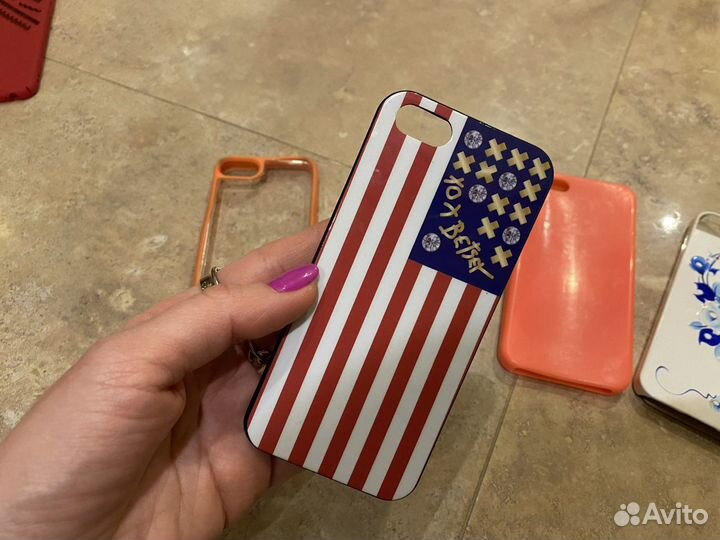 Чехол на iPhone 5 новый betsey johnson craig&karl