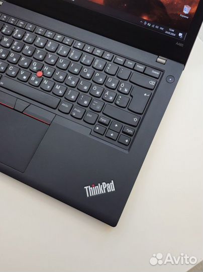 ThinkPad 14.1 iPS/Ryzen 3/vega6/Подсветка/Софтач