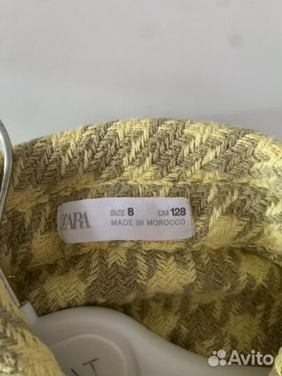 Рубашка zara детская