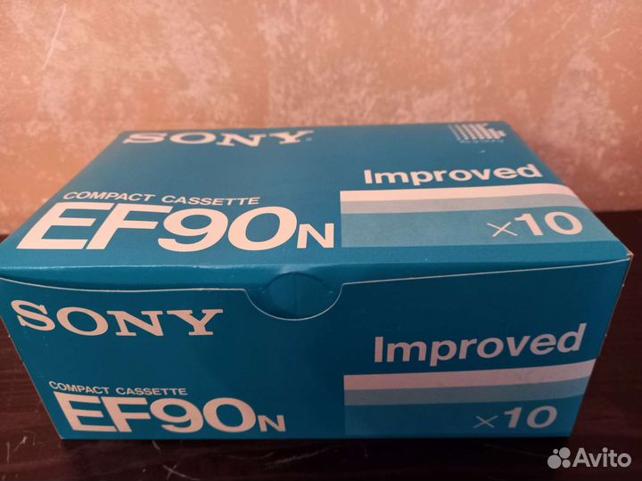 Аудиокассеты новые запечатанные sony