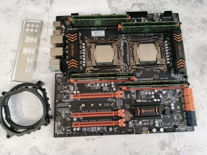 Комплект X99-F8D Dual + Xeon E5-2670v3 + 64gb
