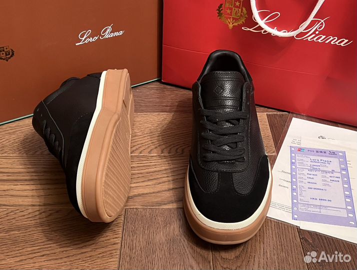 Кеды мужские Loro Piana black 40-45 р-ры