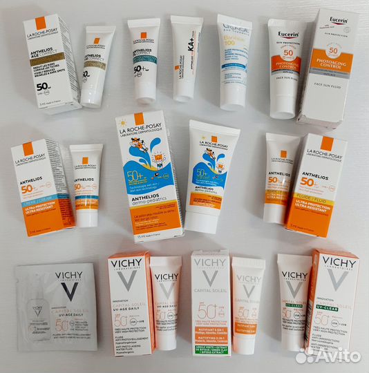 Сoлнцезащитный крем Vichy и La Roche-Posay